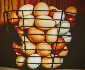 eggs in basket