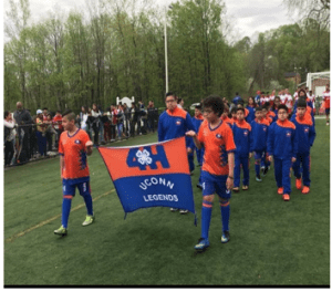 UConn 4-H Legends soccer group