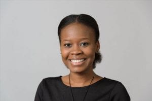 Eniola Fasola smiling