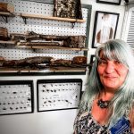 portrait of Giulia Gambale at the Master Gardener office in North Haven