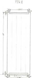 A sketched blueprint of the smokehouse labled "Figure 2"